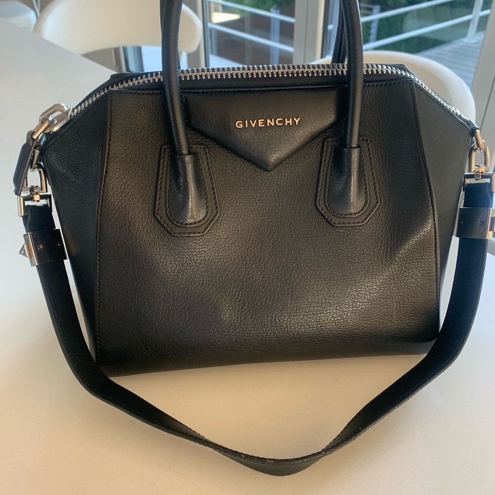 Givenchy Black Leather Satchel